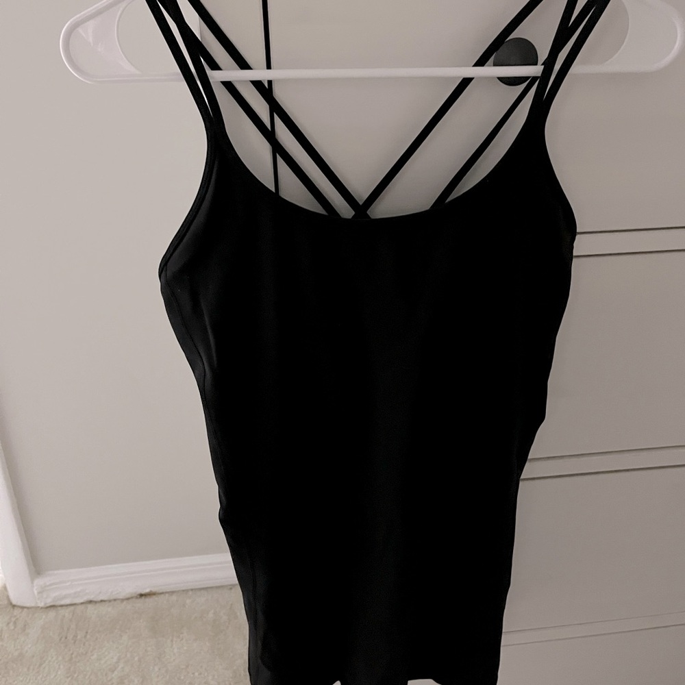 Black Lululemon Workout tank, Like NEW!